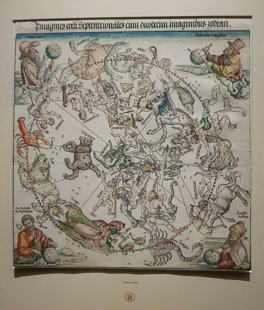 Dürer HImmelkarte 1515