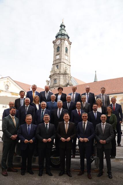 Die Bürgermeister des Bezirkes Zwettl. | Foto: Evi Leutgeb