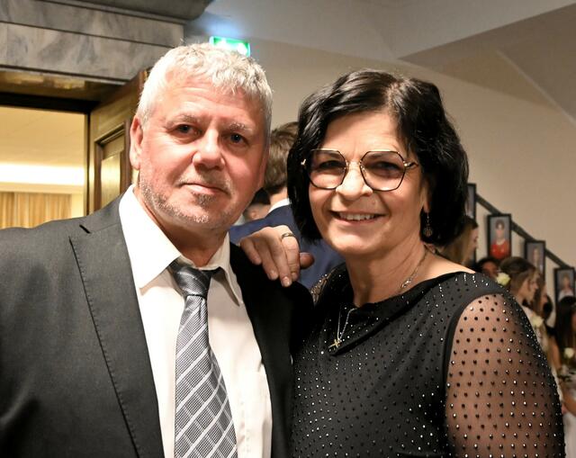 Marika Lagger-Pöllinger mit Ehemann Klaus