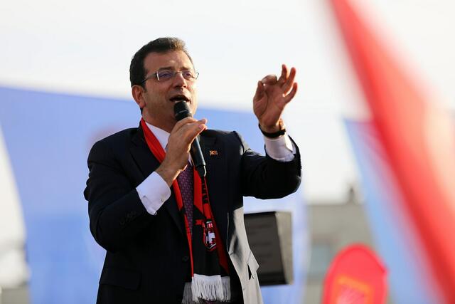 Ekrem Imamoglu, Oberbürgermeister von Istanbul, wurde unter anderem wegen des Vorwurfs der Korruption festgenommen. In Innsbruck wird am 23.3. um 17 Uhr bei der Annasäule eine Kundgebung abgehalten. | Foto: Foto: zda/ Haber Sol/TKP