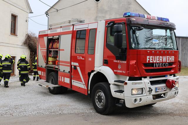 Die Feuerwehr in Mauterndorf. | Foto: FF/Schaden