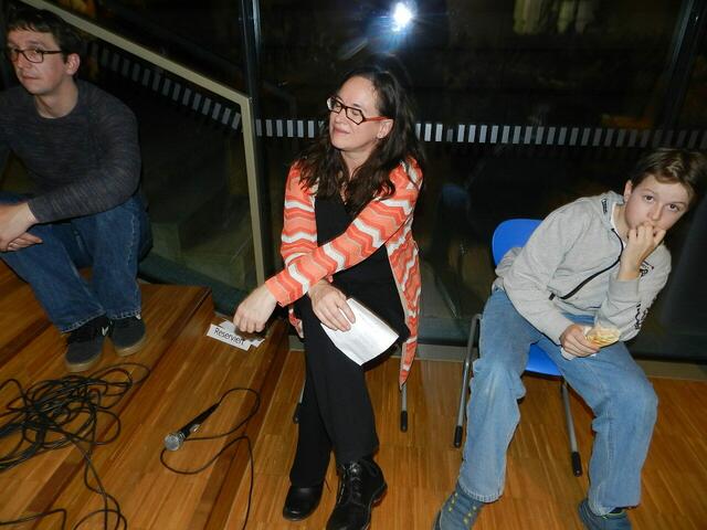 mag Iris Trefalt, Tmon Berger   gehört dem Muisik schuk orchester an | Foto: Heribert Punz