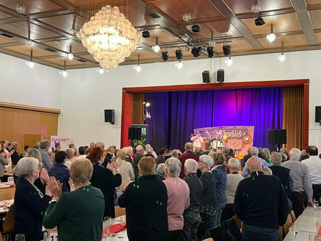 Das Köflacher Volksheim war voll beim Musikkabarett. | Foto: Privat