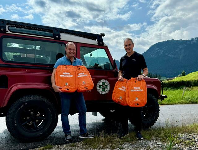 Die neuen, einheitlichen Wärmemanagement-Rucksäcke.