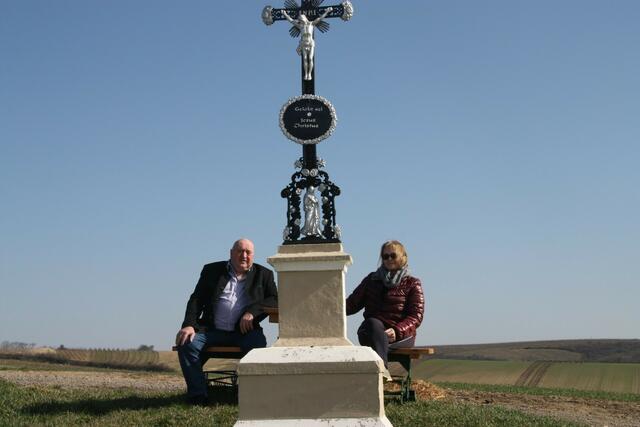 Kontstr. Schani Ipsmiller u. M. Glaser (Spziergängerin) | Foto: Kaufmann