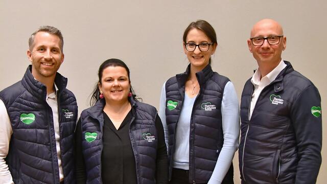Optimistisch in die Zukunft: Philip Borckenstein-Quirini, Sonja Skalnik, Veronika Kollmanitsch und Christian Contola (v. l.) | Foto: Christian Thomaser