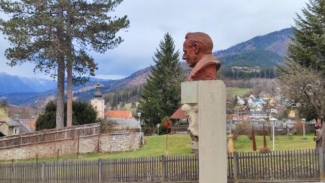 Blick vom Roseggerpark zur Stadt... | Foto: I.Wozonig