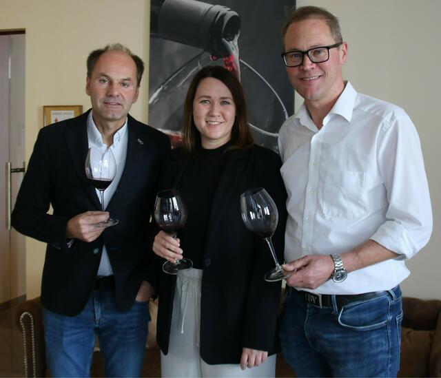 Vizepräsident Anton Iby, Präsidentin Lisa Kölly-Pfneisl, Kassier Gerald Wieder. | Foto: Lisa Kölly-Pfneisl