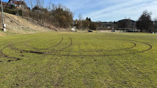 Der Trainingsplatz in Haslach wurde mutwillig beschädigt. | Foto: SV Haslach