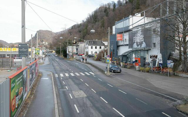 Die Sanierung des Hohen Wegs wird auf einer Länge von rund 640 Metern saniert.  | Foto: Stadt Salzburg/ Alexander Killer