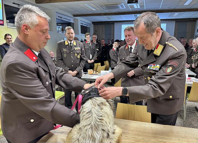 Marie hält still und genießt den Moment.  | Foto: FF Kraubath