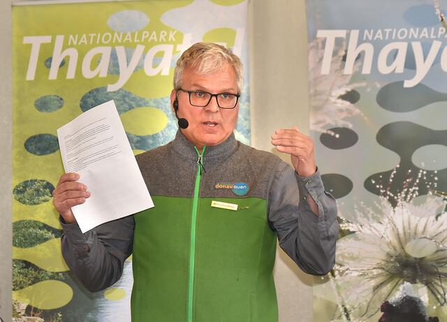 Moderator Manfred Rosenberger | Foto: Herbert Schleich