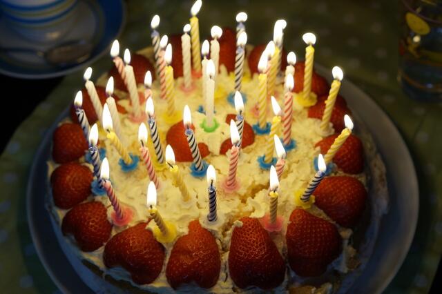 Eine Torte zum Geburtstag. | Foto: pixabay