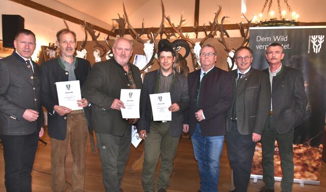 Ehrung Jagdschützenabzeichen | Foto: Herbert Schleich