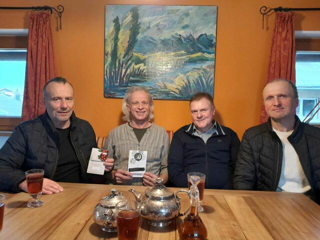 Alois Kainz, Martin Ritschl, Manfred Huber, Hannes Eschelmüller (v.l.). | Foto: privat