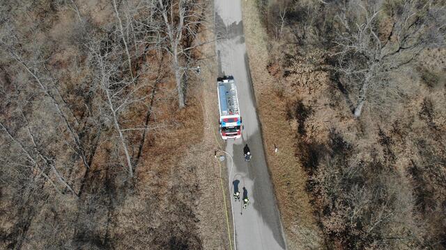 Ein entscheidender Faktor der Übung war der Einsatz von Drohnen. | Foto: BFKDO Mistelbach