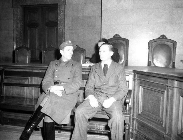 Der Doppelmörder Johann Trnka (r.) wurde vor 75 Jahren hingerichtet. | Foto: United States Information Servic / ÖNB-Bildarchiv / picturedesk.com