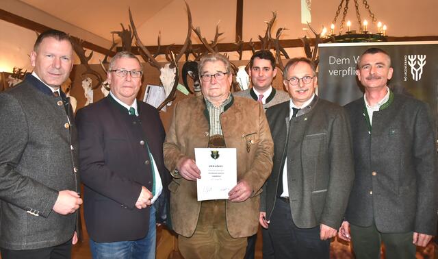 Ehrenbruch für Leopold Kren Gold 60 | Foto: Herbert Schleich