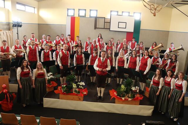 Die Trachtenkapelle St. Georgen probt reichlich für die beiden Konzerte am 29. und 30. März. | Foto: TK St. Georgen