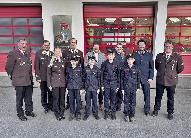 Besonders stolz ist man in Kraubath auf die Feuerwehrjugend.  | Foto: FF Kraubath