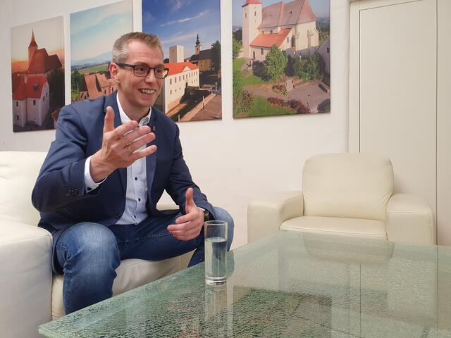 Abgeschlossene und neue Projekte in St. Peter/Au: Bürgermeister Johannes Heuras. | Foto: Gemeinde