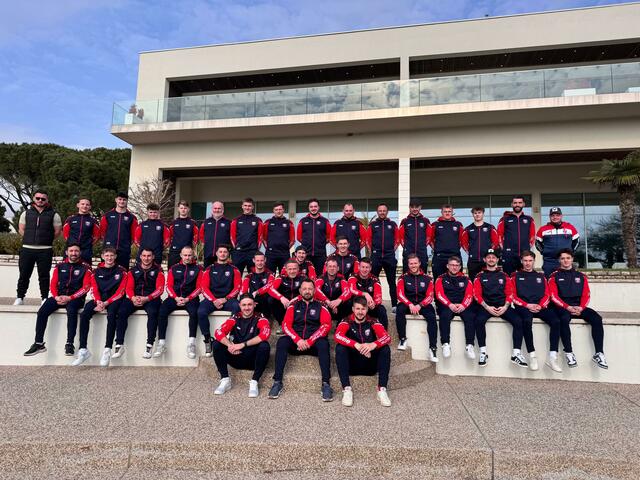 Das Trainingscamp in Medulin vor dem Saisonstart zeigte seine Wirkung beim USV Vasoldsberg. Im ersten Spiel im Frühjahr wurde Gebietsliga-Mitte-Titelfavorit Grazer Sportclub mit einer 6:0-Packung nach Hause geschickt. | Foto: USV