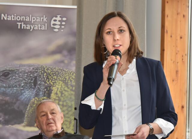 Angelika Schöbinger-Trauner vom Verein Freunde des Nationalparks | Foto: Herbert Schleich
