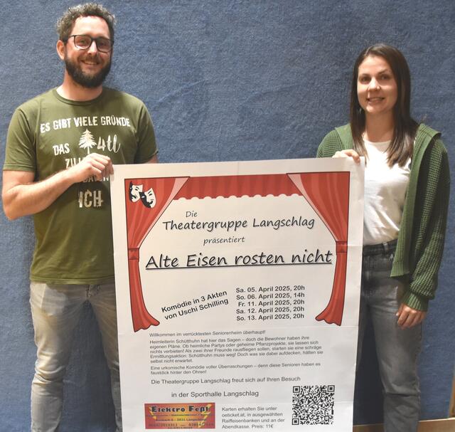 Die Theatergruppe Langschlag freut sich auf die Komödie in 3 Akten. | Foto: A. Kamin