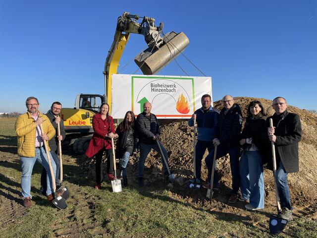 Die HWP (Heizwerk Puchet GmbH) baut ihr zweites Bioheizwerk im Ortsteil Wagrein in der Gemeinde Hinzenbach. | Foto: Viola Scharinger