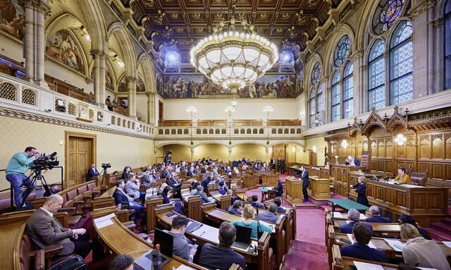 Am Mittwoch kommt wieder der Gemeinderat im Rathaus zusammen. (Archivbild) | Foto: Jeff Mangione / KURIER / picturedesk.com