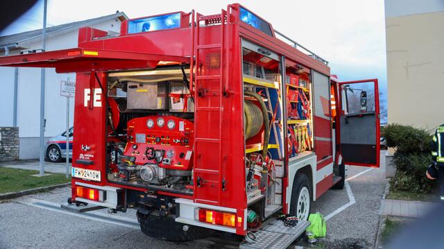 Die Feuerwehren aus Großpetersdorf und Oberwart waren im Einsatz. | Foto: Bezirksfeuerwehrkommando Oberwart/Alexander Flaschberger