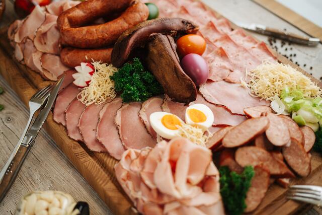 Die Osterjause darf auf keinem Kärntner Tisch fehlen.  | Foto: Martin Hoffmann