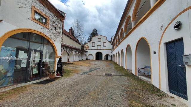 Ich finde den Innenhof sehr eindrucksvoll.. | Foto: I.Wozonig 
