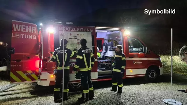 Die Feuerwehr rettete den 21-Jährigen aus dem steilen Gelände. Anschließend wurde er in die Unfallklinik gebracht. | Foto: Symbolbild der FF Gasten