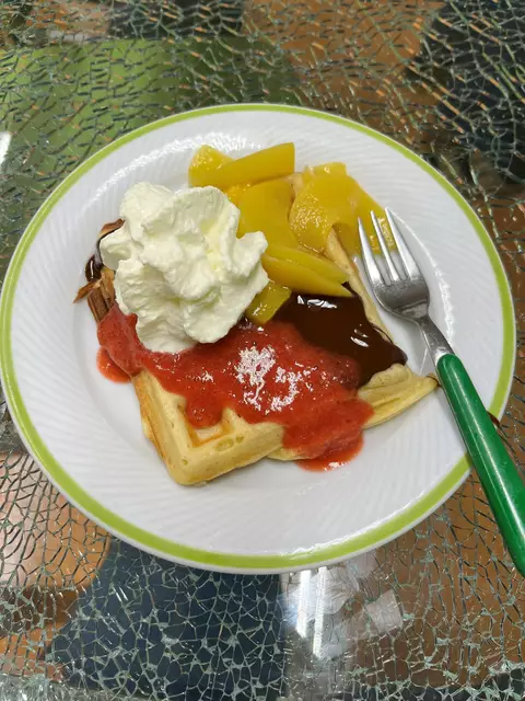 Blick auf die schmackhaften Waffeln. | Foto: PBZ Neunkirchen