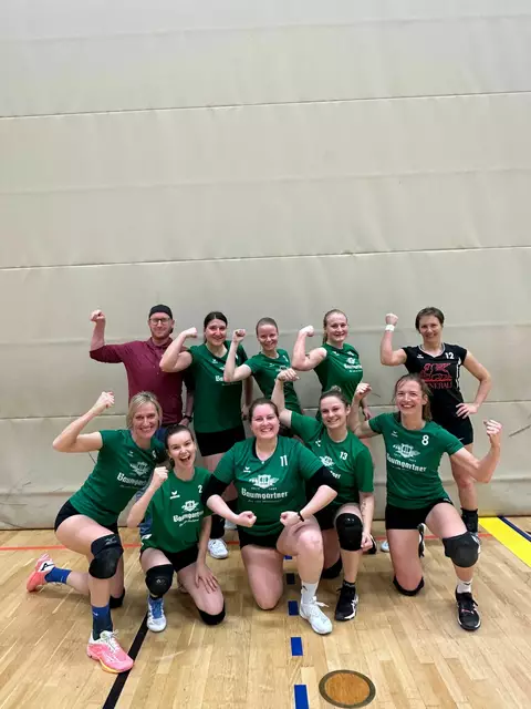 Die Damenmannschaft schaffte auf der Zielgeraden noch den Klassenerhalt. | Foto: VC Esternberg