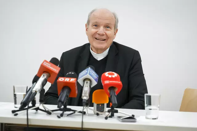 Kardinal Christoph Schönborn feierte am 22. Jänner seinen 80. Geburtstag. Jetzt kursieren falsche Todesmeldungen über ihn. | Foto: Maximilian Spitzauer/MeinBezirk