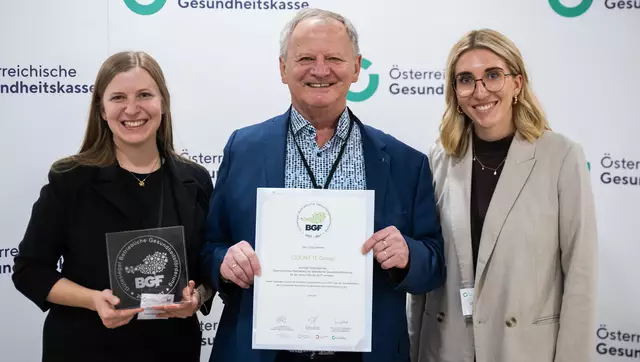 Von links: Elisabeth Wurm, Maximilian Wurm und Prisca Greindl von der Count-IT-Group. | Foto: Vitera Productions