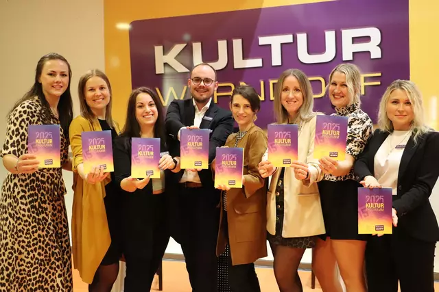 Das Team Kultur in Werndorf präsentierte das Jubiläumsprogramm.  | Foto: Edith Ertl