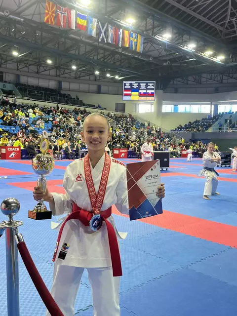 Beim 45. Grand Prix Slovakia war auch der PSV Eisenstadt mit einem dreiköpfigen Team vertreten. Tiara Steindl erkämpfte sich eine Silbermedaille. | Foto: PSV Eisenstadt