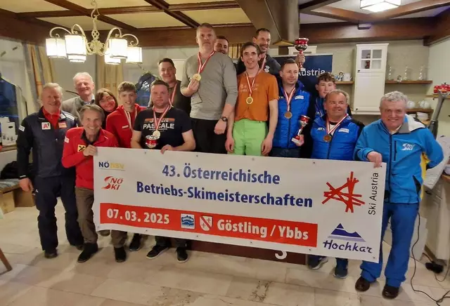 Betriebsskimeisterschaften am Hochkar in Göstling an der Ybbs | Foto: Landesskiverband Niederösterreich