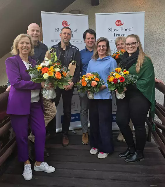 Für den Marktplatz im Einsatz: Ingrid Bachler, Christian Schumi (Gasthof zum Schumi), Gunter Branstätter (GF Tourismusregion Mittelkärnten), Matthias Spieß (Seewirt Spieß), Romana Candussi, Gerhild Polzer (Polzer Keramik), Katja Strauß (Sonnhof Strauß) | Foto: Johannes Moser