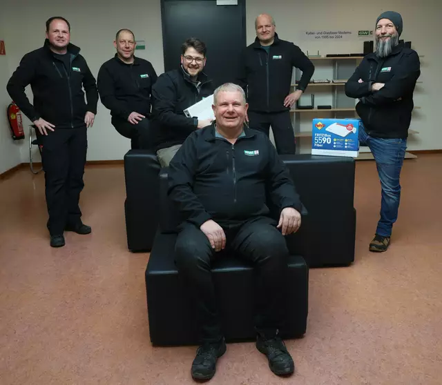 Das GWT-Team Internet und Kabel-TV sorgt für beste Kund:innenzufriedenheit. | Foto: GWT
