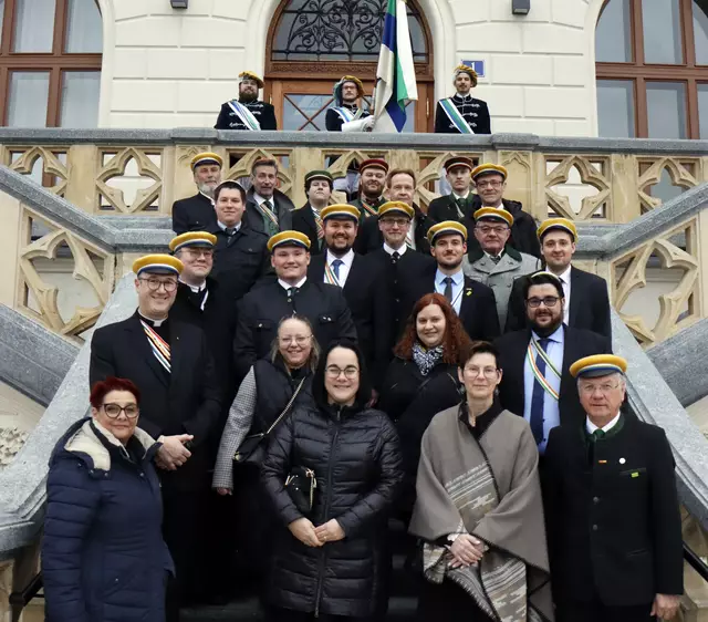 In Feldbach beging man das 20-Jahr-Jubiläum. | Foto: Österreichische Studentenverbindung Kornberg Feldbach