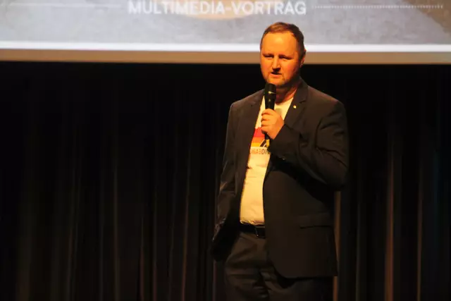 Der Vortrag des Extremsportlers im forumKLOSTER wurde vom Lions Club Gleisdorf veranstaltet. | Foto: MeinBezirk/Hofmüller