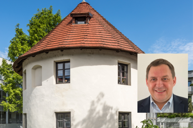 Der historische Münzturm in St. Veit wird ab 7. April zu Patricks Egger neuer Praxis. | Foto: Johann Jaritz, WK St. Veit/Irrasch