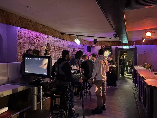 Am Filmset in Straßwalchen. | Foto: Emanuel Hasenauer