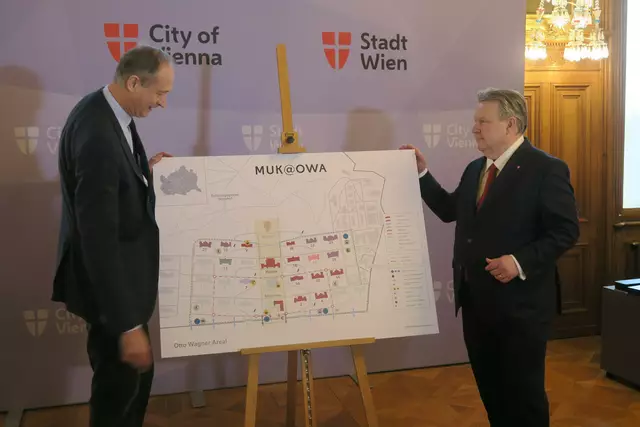 Die Musik und Kunst Privatuniversität der Stadt Wien (MUK) bekommt ein neues Zuhause – und zwar am geschichtsträchtigen Otto-Wagner-Areal (OWA). | Foto: Patricia Hillinger/MeinBezirk