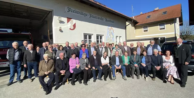 26 Altbürgermeister aus 23 Gemeinden kamen nach Auerbach. | Foto: Gemeinde Auerbach
