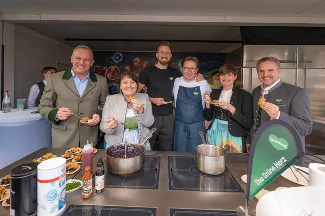 Im neuen Kochstudio wurde die kulinarische Vielfalt der Steiermark zelebriert. | Foto: STG | Michaela Lorber